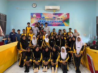 SMK Negeri 1 Nisam Latih Pengurus OSIS tentang Kepemimpinan dan Keorganisasian